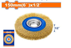 Bánh Cước Thép Mạ Đồng 150mm Dày 12.7mm WADFOW