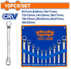 Bộ 10 Cờ Lê 2 Đầu Miệng WADFOW WDS2M10