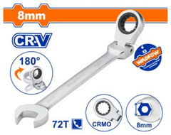 Cờ Lê Vòng Miệng Tự Động Lắc Léo 8mm WADFOW