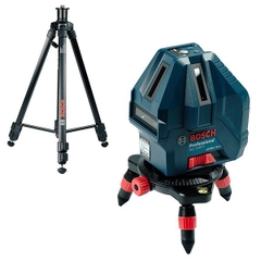Bộ Set Máy Cân Mực Laser Tia Đỏ BOSCH GLL 5-50 X + Giá 3 chân BT 150 5/8"