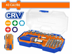 Bộ 43 Chi Tiết Bắt Vít WADFOW WSS8B43