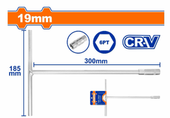 Tay Vặn Chữ T Đầu Lục Giác 19mm WADFOW