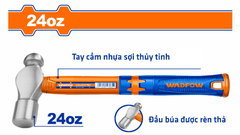 Búa Đầu Tròn 660g WADFOW