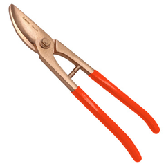Tinner's Snip Plate Shear, BE244B-1002, Be-Cu, 280mm, WEDO, Non-Sparking