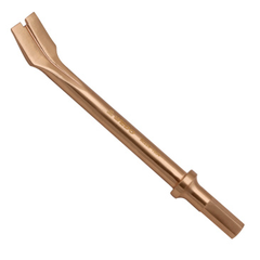 Chisel, Pneumatic, WEDO, Non-Sparking, Be-Cu, BE228 Series, 10x125mm-10x175mm