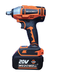 Brushless Impact Wrench/20V, WW2501-101, 20V, WEDO, Steel
