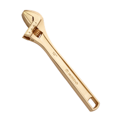 Wrench, Adjustable (New), WEDO, Non-Sparking, Al-Br, AL125116-AL125122, 18x150mm-65x600mm