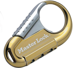 Móc Cài Khóa Vali, Túi Xách Và Dây Ràng Vali Master Lock 1547EURDCOL, Màu Xanh Dương, Đỏ, Tím, Xanh Lá Cây, Vàng, Be