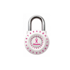 Khóa Tủ Locker Master Lock 1590 DPNK, Màu Hồng, Trắng