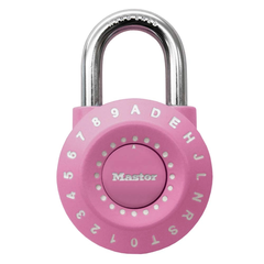 Khóa Tủ Locker Master Lock 1590 DPNK, Màu Hồng, Trắng