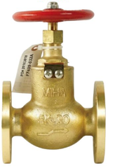 Van Cầu Đồng Mặt Bích 1 Chiều MIHA - 5K, DN 15 Đến DN 50