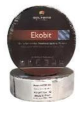 Ekobit Sealing Tape - Băng Keo Cuộn Ekobit 5cm Gốc Bitum Dài 5m , Dày 1.1mm, Đen, 24 Cuộn/Thùng