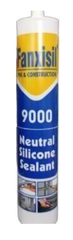 Fanxisil® 9000 Neutral Silicone Sealant - Silicone Trung Tính Không Mùi, 300ml, Trắng Sữa, 24 Chai/Thùng