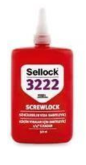 Selock 3222 - Keo Khóa Ốc Screwlock 3222, 50ml, Đỏ, 12 Chai/Hộp