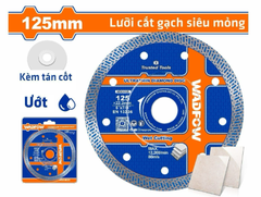 Đĩa Cắt Gạch Siêu Mỏng 125x22.2mm WADFOW