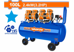 Máy Nén Khí Không Dầu 2400W-100L WADFOW WAP2R41