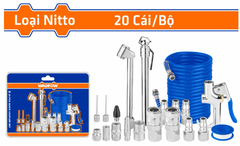 Bộ 20 Món Dụng Cụ Thổi Khí 1/4 Inch WADFOW