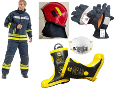 Combo Bộ Trang Phục Chống Cháy Nomex, 5 Món KT Fire KTFSN700, Màu Xanh Đen