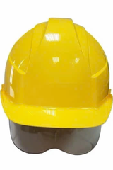 Mũ Bảo Hộ Lao Động COV VINAH-E002 Có Kính Có Xốp, Màu Trắng, Vàng, Đỏ, Xanh Dương, Cam Và Xám