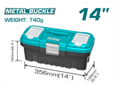 Thùng Đựng Đồ Nghề Total 14 Inch Khóa Bằng Sắt