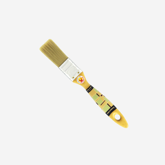 1" (2.5cm) Cọ Sơn Cán Nhựa Thăng Long Syn (Sợi Tổng Hợp) Thanh Bình 1TLS10, 12 Cây / Lố