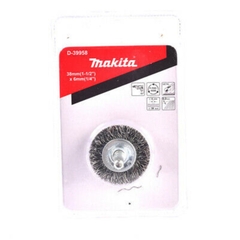 38mm Chổi Đánh Gỉ Dạng Tròn Chuôi 6mm Makita D-39958