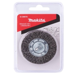 63mm Chổi Đánh Gỉ Dạng Tròn Chuôi 6mm Makita D-39970