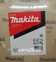 Giấy Chà Nhám Cỡ Hạt #120 Makita D-51720, 50 Cái/Bộ