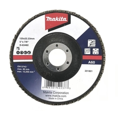 125x22.23mm Đĩa Nhám Xếp Sợi Thủy Tinh Makita D-63482