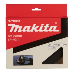 190mm Tấm Đế Bọt Biển (ngắn, màu đen) Makita D-70801
