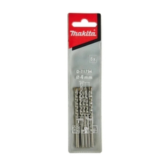 4x70mm Mũi Khoan Bê Tông Chuôi Kẹp 5PCS/Bộ Makita D-71794
