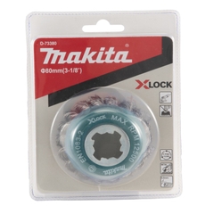 80mm Chổi Kim Loại Dạng Xoắn I-NOx/x-LOCK Makita D-73380