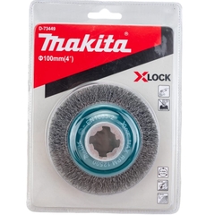 100mm Chổi Kim Loại Hình Nón Thép/ x-LOCK Makita D-73449