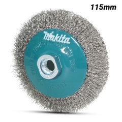115mm x M14-2 Chổi Đánh Gỉ Vát Mép Makita D-77562