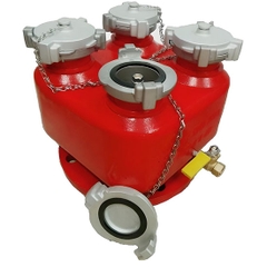 Trụ Tiếp Nước 4 Cửa Tomoken TMHK-2D65-150A, DN65, 76mm