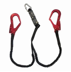 Dây Chống Sốc 2 Móc Nhôm Kukje Tĩnh Điện Màu Đỏ