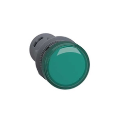 Đèn Báo 22mm 1P 220VDC Schneider XA2EVMD3LC, 22mm, Xanh Lá, 10 Cái / Hộp