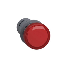 Đèn Báo 22mm 1P 380-400V Schneider XA2EVQ4LC, 22mm, Đỏ, 10 Cái / Hộp
