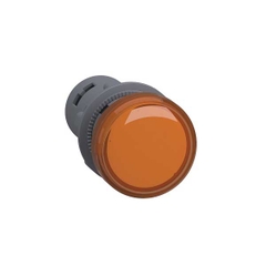 Đèn Báo 22mm 1P 380-400V Schneider XA2EVQ5LC, 22mm, Vàng, 10 Cái / Hộp