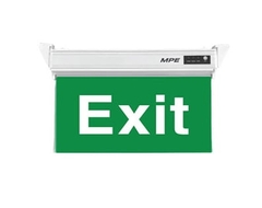 Đèn LED Thoát Hiểm 3W MPE EX-P 1 Mặt, 357x225x28mm, 10 Cái/Thùng