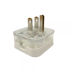 Phích Cắm 3 Chấu 16A S-Flexi Schneider E16P, 40x40x60mm, Trong Suốt, 10 Cái / Hộp, 200 Cái / Thùng