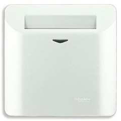 Bộ Công Tắc Chìa Khóa Thẻ ZENcelo Schneider E8431EKT_WE, 86x86mm, Màu Trắng, 6 Cái / Hộp, 60 Cái / Thùng