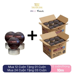 Ekobit Sealing Tape - Băng Keo Cuộn Ekobit 5cm Gốc Bitum Dài 10m, Dày 1.1mm, Đen, 12 Cuộn/Thùng