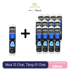 Fanxi Tflex 175 Exterior Façade Hybrid - Keo Chống Thấm Dột Gốc Ms- Hybrid T175, 290ml, Trắng, 24 Chai/Thùng