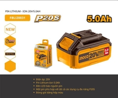 Pin 20vx5.0a INGCO