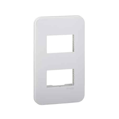 Mặt Cho 2 Thiết Bị Size S S-Flexi Schneider FG1052_WE, 86x120mm, Màu Trắng, 10 Cái / Hộp, 100 Cái / Thùng