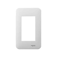 Mặt Cho 3 Thiết Bị Size S S-Flexi Schneider FG1053_WE, 86x154mm, Màu Trắng, 10 Cái / Hộp, 100 Cái / Thùng