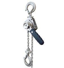 304 Stainless Steel Lever Chain Hoist, WEDO7737 Series, 0.25-1.5T x1.5m, WEDO, Steel