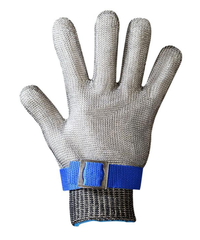 Găng Tay Chống Cắt 2 Lớp Cấp 5 Bằng Thép AMS 1706, Cỡ S Đến L, 1 Cái/Túi, 100 Cái/Thùng