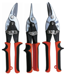 Aviation Tin Snips, WD346 Series, 10" (Left/Straight/Right Cut), WEDO, Steel